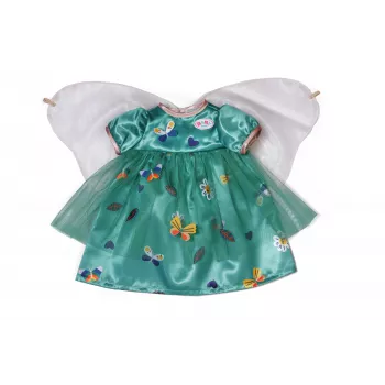 Vestido para bonecas ZAPF BABY born Feenkleid com asas para bonecas de 43 cm, multicolor, dobrável, para crianças a partir de 3 anos