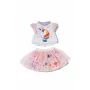 BABY born Tutu-Kleid Einhorn vestido para bonecas 43cm