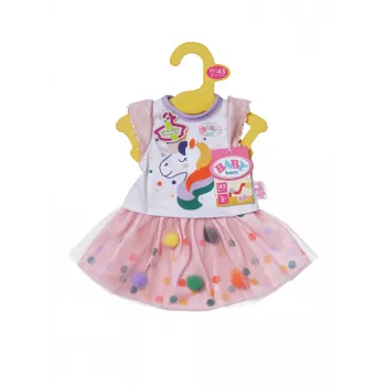 BABY born Tutu-Kleid Einhorn vestido para bonecas 43cm