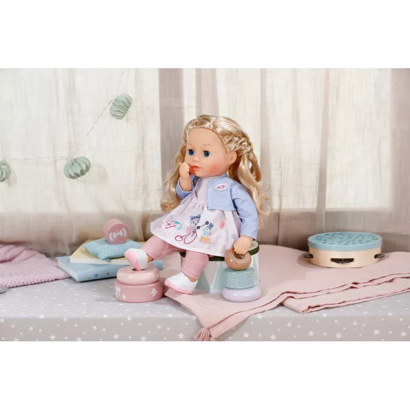 Boneca bebé ZAPF BABY born Sophia Rose 36 cm — tecido e plástico, multicolor, para crianças a partir de 3 anos