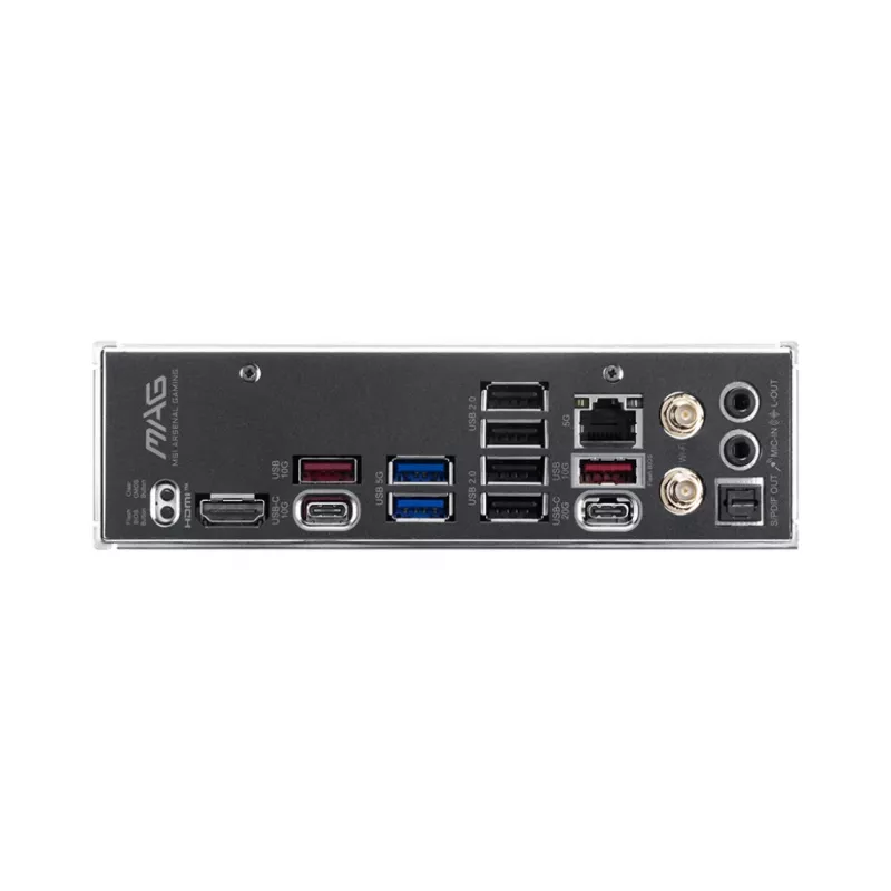 Placa-mãe MSI MAG B850 TOMAHAWK WIFI, AMD B850, Socket AM5, ATX, DDR5, 4× DIMM, até 256 GB, 5 GbE, Wi‑Fi 7