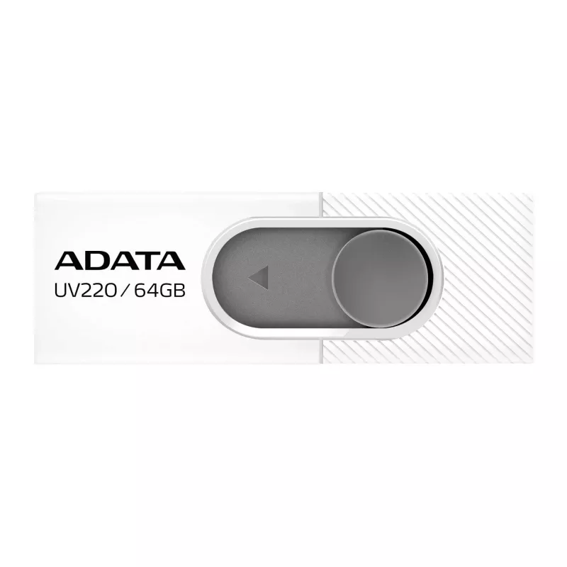 Pen USB ADATA UV220 64 GB USB Type-A 2.0 cinzento, branco