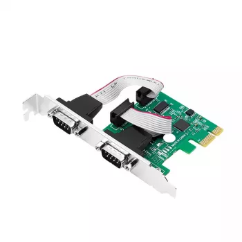 Placa de interface LOGILINK PC0031 – anfitrião PCIe, conectividade com fios, 1 Mbit/s
