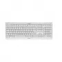 CHERRY KW 3000 Teclado Universal RF Wireless QWERTZ Alemão Branco