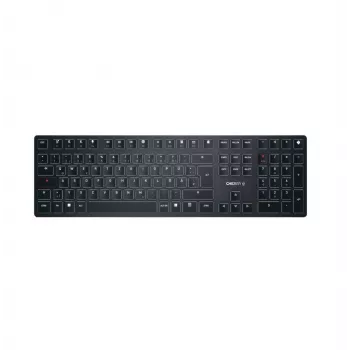 CHERRY KW X ULP Teclado Universal USB + RF Wireless + Bluetooth QWERTZ Preto