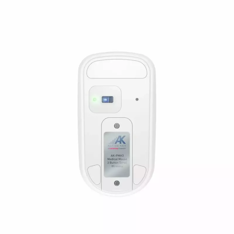 Contour Design Active Key Contour QuickClean Medical Rato IP68 5 botões Sem fios Branco PMH3