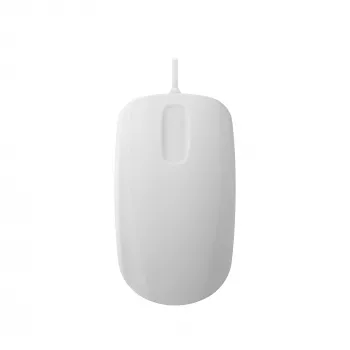 Contour Design Active Key Contour QuickClean Medical Rato IP68 Scroll Sensor Com fios Branco PMH3