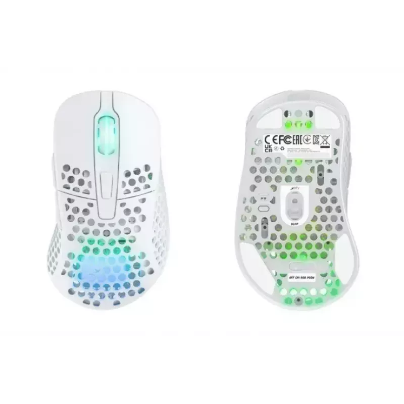 Rato Xtrfy M4 RGB RF Wireless Ótico 19000 DPI