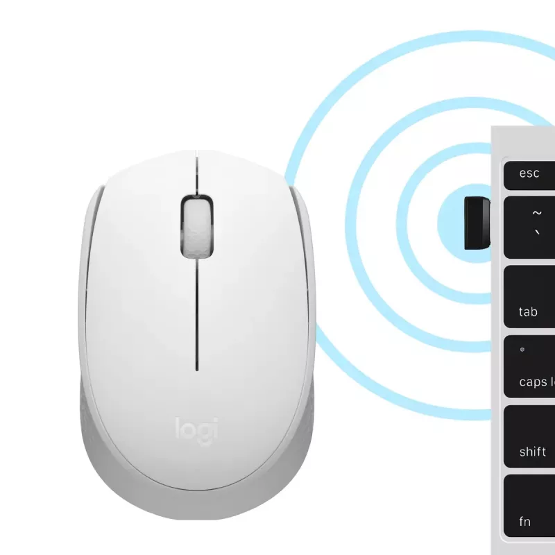 LOGITECH M171 Wireless rato Off White Emea