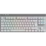 Teclado gaming sem fios Logitech G515 LIGHTSPEED TKL, QWERTZ alemão, branco