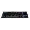 Teclado gaming sem fios LOGITECH G915 X Lightspeed TKL - preto Qwertz alemão tátil