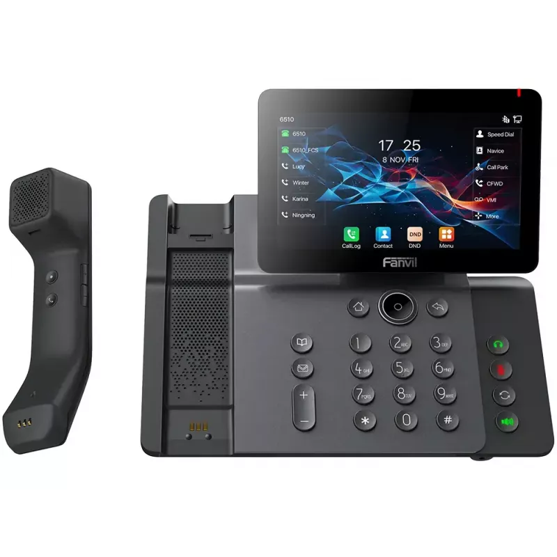 Fanvil V66 Pro telefone IP, SIP, PoE, Gigabit, USB, Bluetooth, Wi-Fi, monofone Bluetooth