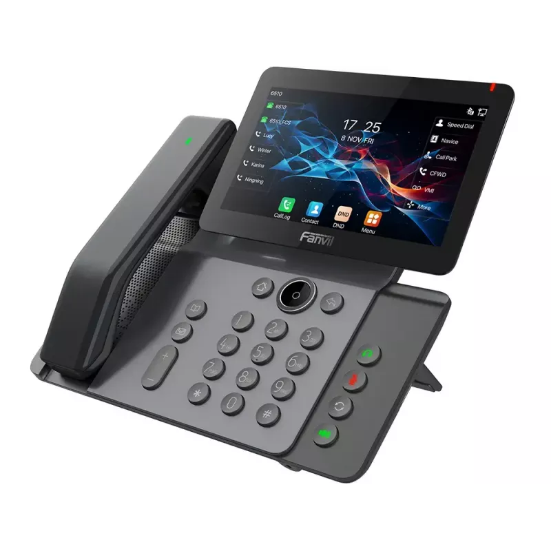 Fanvil V66 Pro telefone IP, SIP, PoE, Gigabit, USB, Bluetooth, Wi-Fi, monofone Bluetooth