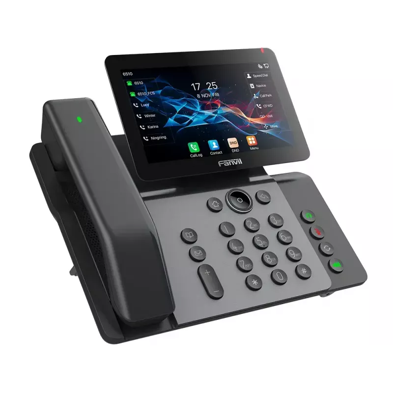 Fanvil V66 Pro telefone IP, SIP, PoE, Gigabit, USB, Bluetooth, Wi-Fi, monofone Bluetooth