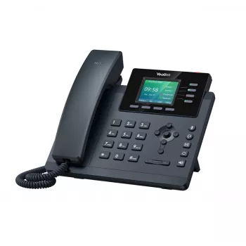 Telefone IP Yealink SIP-T34W preto 4 linhas LED Wi-Fi