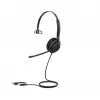 Headset Yealink UH35 Mono UC USB-C/A, com fios, 20–20000 Hz, chamadas/música, 96,5 g, headset, preto