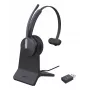 Headset Yealink WH64 Hybrid Mono com estação de carregamento Teams