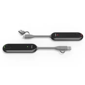 Transmissor AV Yealink PA20 preto 3840 x 2160 pixels com fios sem fios