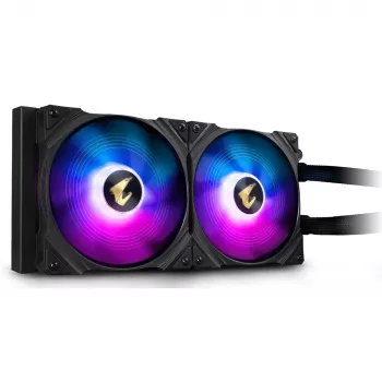 Refrigeração líquida tudo-em-um para processador GIGABYTE AORUS WATERFORCE 280 preto