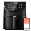 Fritadeira de ar quente Cosori Smart Chef Edition Single 5,5 L de pé 1700 W preto