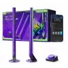 Conjunto de iluminação inteligente Govee H6047, Wi‑Fi/Bluetooth, 12V 24W, preto, 5 unid.