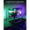 Conjunto de iluminação inteligente Govee H6047, Wi‑Fi/Bluetooth, 12V 24W, preto, 5 unid.