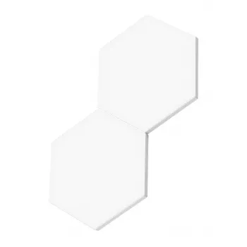 Painéis de luz Govee H1061002 painéis hexagonais RGBIC com mudança de cor, luzes de parede modulares