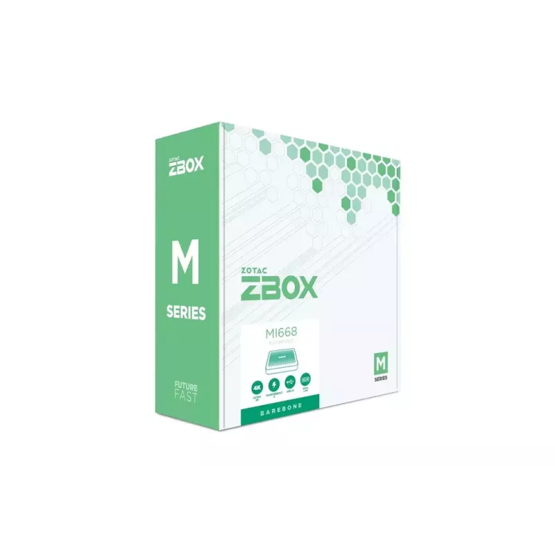 Mini PC Zotac ZBOX-MI668-BE i7-1360P 64 GB DDR5 SSD Wi-Fi 6