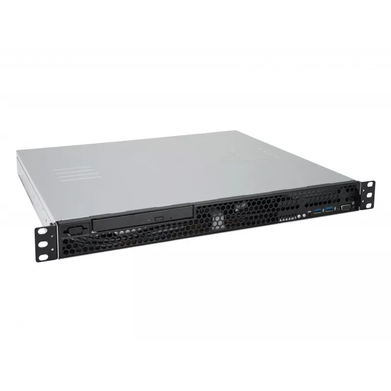 Servidor Rack ASUS RS100-E11-PI2, Intel C252, LGA 1200, 1U, 4 DIMM, DDR4 até 128 GB, fonte de alimentação 350 W, 2x RJ-45, M.2
