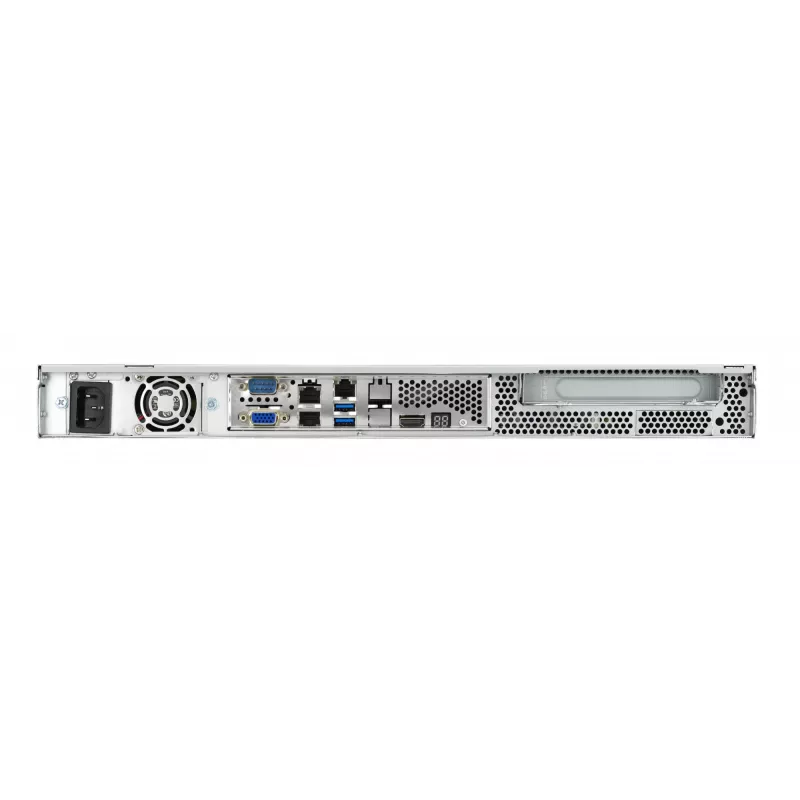 Servidor Rack ASUS RS100-E11-PI2, Intel C252, LGA 1200, 1U, 4 DIMM, DDR4 até 128 GB, fonte de alimentação 350 W, 2x RJ-45, M.2