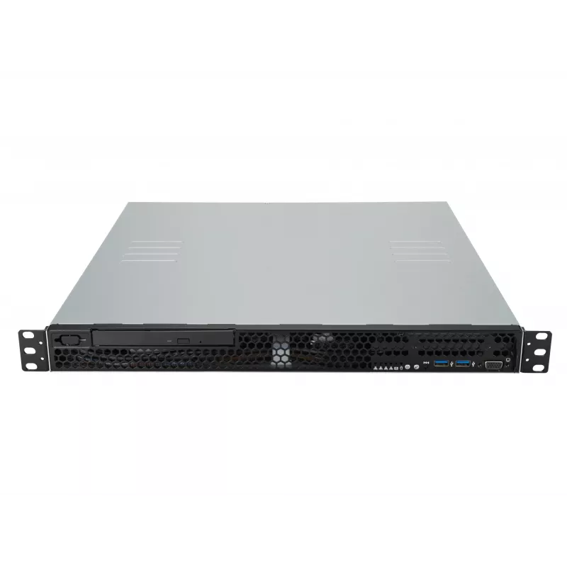 Servidor Rack ASUS RS100-E11-PI2, Intel C252, LGA 1200, 1U, 4 DIMM, DDR4 até 128 GB, fonte de alimentação 350 W, 2x RJ-45, M.2