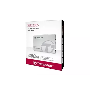 Disco SSD Transcend 480 GB 2,5 polegadas SATA III TS480GSSD220S