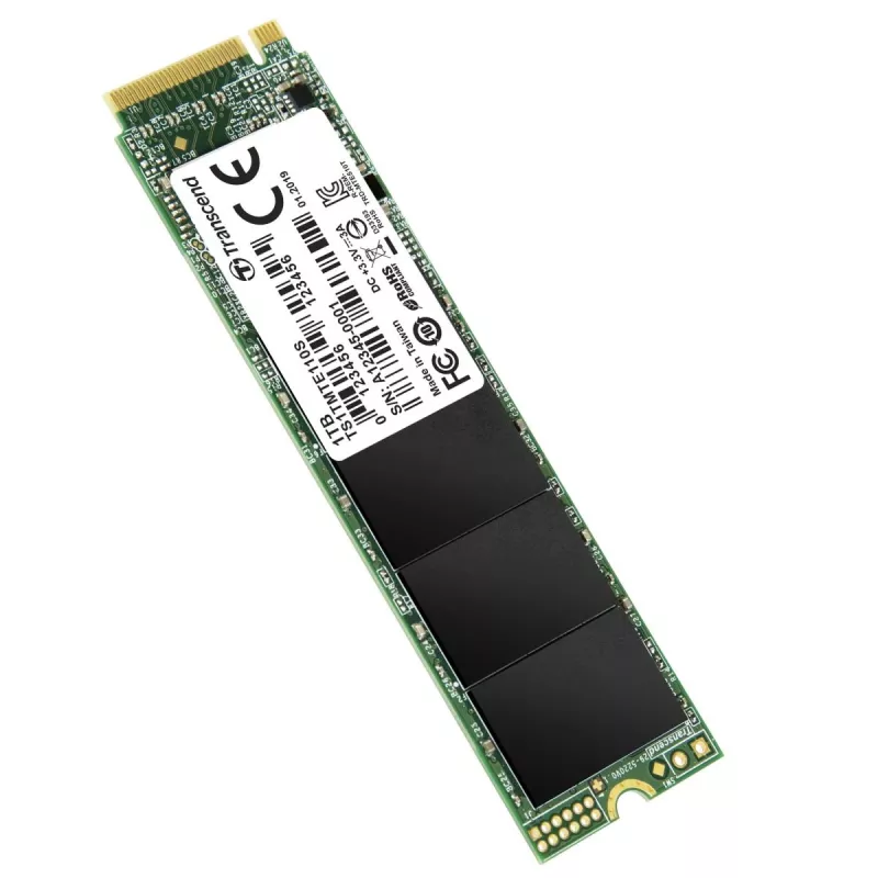 SSD TRANSCEND 110s 1TB M.2 2280 NVMe PCI-E GEN3 x4 Double-sided