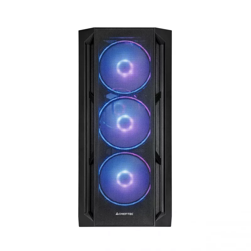 Caixa de PC Chieftec GA-01B-L-OP APEX LUMO Midi Tower preto