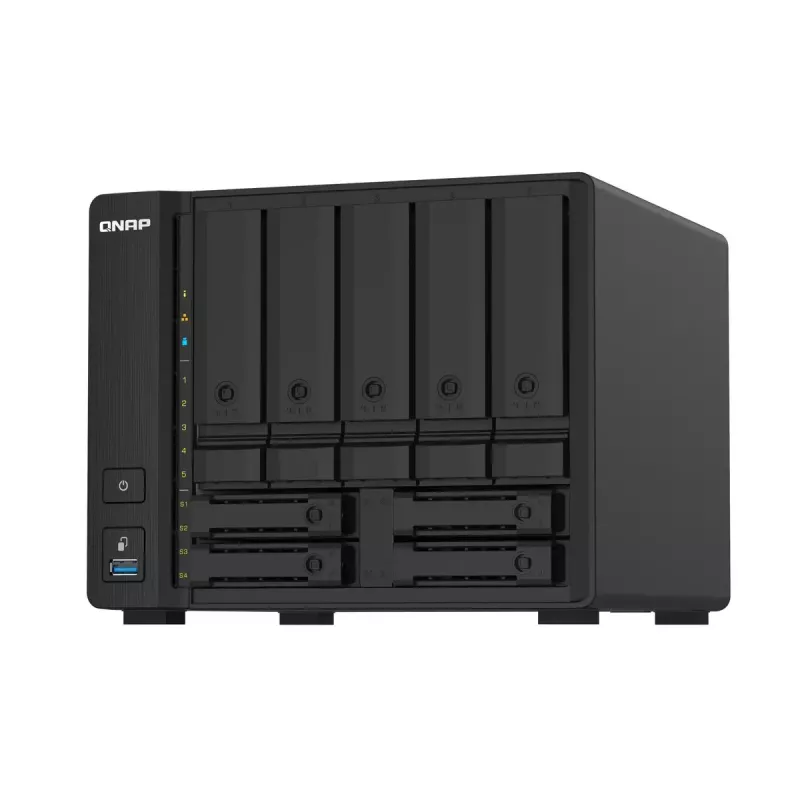 QNAP TS-932PX NAS Tower Annapurna Labs Alpine AL-324 4 GB DDR4 0 TB QNAP Turbo System preto