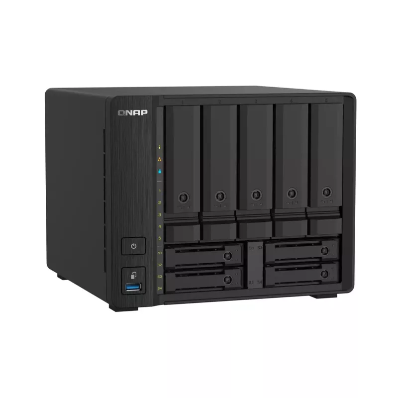 QNAP TS-932PX NAS Tower Annapurna Labs Alpine AL-324 4 GB DDR4 0 TB QNAP Turbo System preto