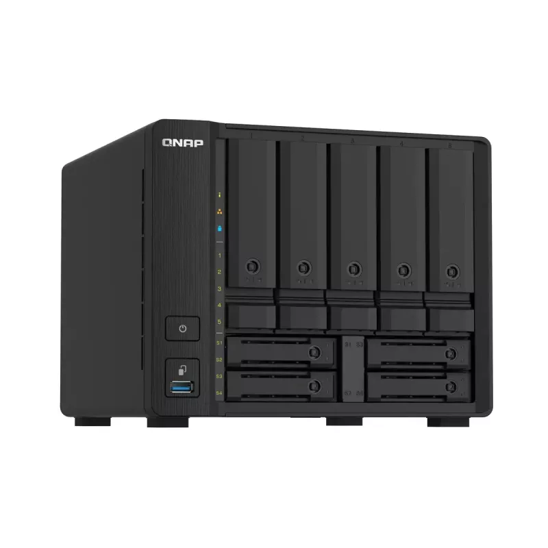 QNAP TS-932PX NAS Tower Annapurna Labs Alpine AL-324 4 GB DDR4 0 TB QNAP Turbo System preto