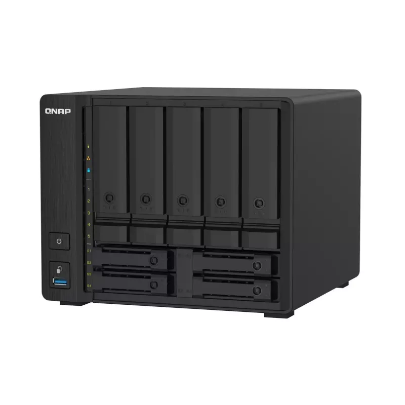 QNAP TS-932PX NAS Tower Annapurna Labs Alpine AL-324 4 GB DDR4 0 TB QNAP Turbo System preto