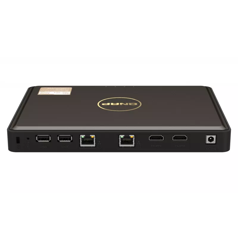 QNAP TBS-464 NAS Desktop Intel® Celeron® N5105 8 GB DDR4 0 TB QNAP Turbo System preto
