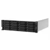 QNAP TS-H2287XU-RP NAS Rack (3U) Intel Xeon E E-2378 64 GB DDR4 0 TB QuTS hero Black, branco