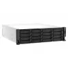 QNAP TS-h2287XU-RP NAS Rack (3U) Intel Xeon E E-2336 32 GB DDR4 0 TB QuTS hero Black, branco