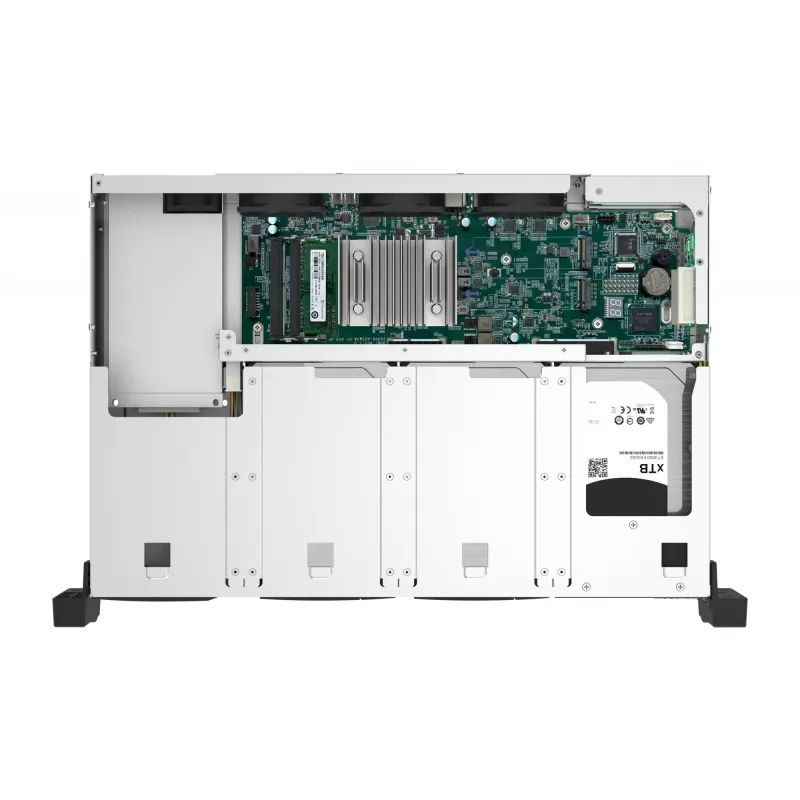 QNAP TS-855EU-8G NAS/servidor de armazenamento Rack (2U) Intel Atom® C5125 8 GB DDR4 0 TB QuTS hero Black