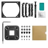 Dissipador de ar DeepCool ASSASSIN IV VC VISION — ventoinha dupla 120/140 mm, 300 W TDP, 7 heatpipes, compatível LGA115x/LGA1200/LGA1700/LGA20xx, preto