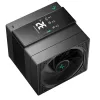 Dissipador de ar DeepCool ASSASSIN IV VC VISION — ventoinha dupla 120/140 mm, 300 W TDP, 7 heatpipes, compatível LGA115x/LGA1200/LGA1700/LGA20xx, preto