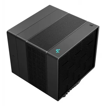 Dissipador de ar DeepCool ASSASSIN IV 14 cm preto — pressão de ar máx. 2,44 mmH2O, ventoinha FDB 14 cm, 1700 rpm, 79,1 cfm, 7 heatpipes