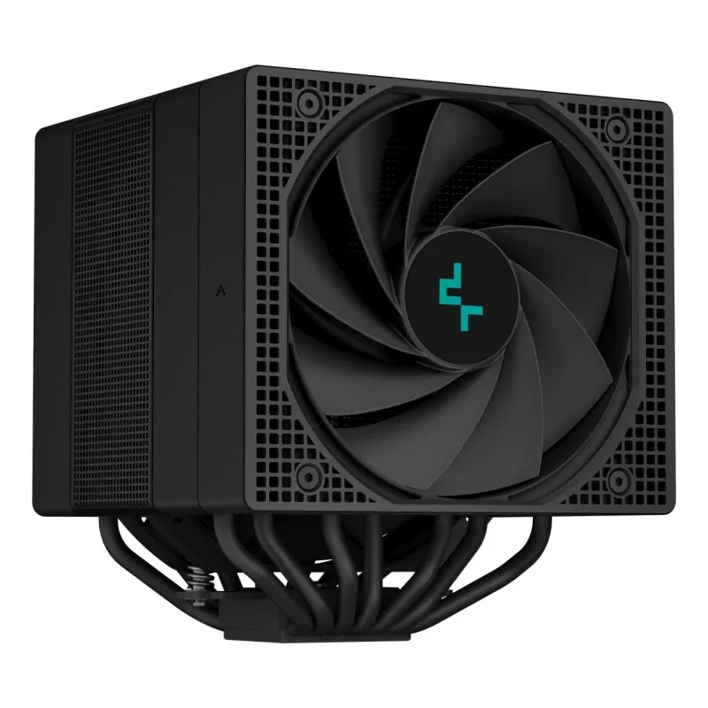 Dissipador de ar DeepCool ASSASSIN IV 14 cm preto — pressão de ar máx. 2,44 mmH2O, ventoinha FDB 14 cm, 1700 rpm, 79,1 cfm, 7 heatpipes