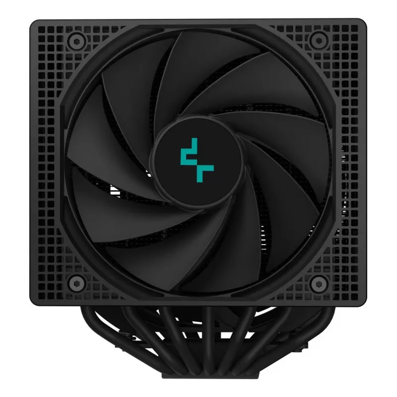 Dissipador de ar DeepCool ASSASSIN IV 14 cm preto — pressão de ar máx. 2,44 mmH2O, ventoinha FDB 14 cm, 1700 rpm, 79,1 cfm, 7 heatpipes