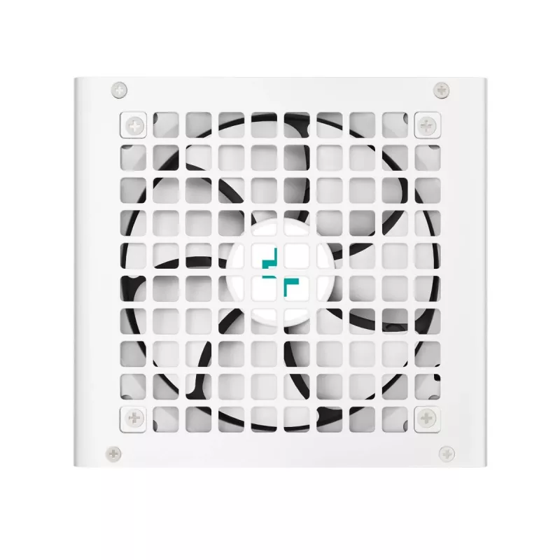 Fonte de alimentação DeepCool PL750D WH — 750 W, ATX 20+4-Pin, 80 PLUS Bronze, ventoinha de 120 mm, branco