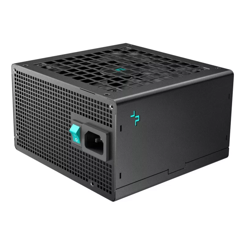 Fonte de alimentação DeepCool PL750D 750 W ATX 3.0 80 PLUS Bronze, ventoinha de 120 mm, 20+4-Pin, preto