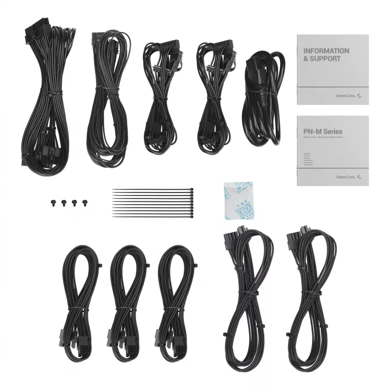 Fonte de alimentação Gamer Storm PN750M 750 W 20+4-Pin ATX ATX preto